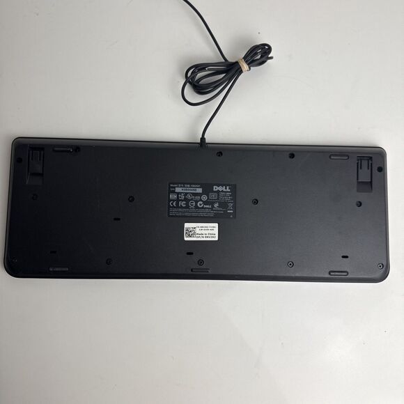 Dell Wired USB Keyboard Black KB2521 - Tested and Working - Picture 6 of 7